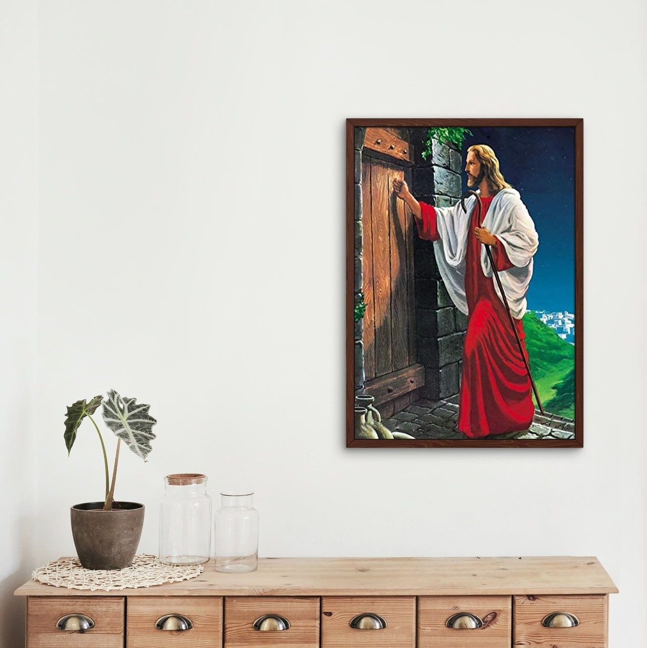 Jesus knackar på dörren