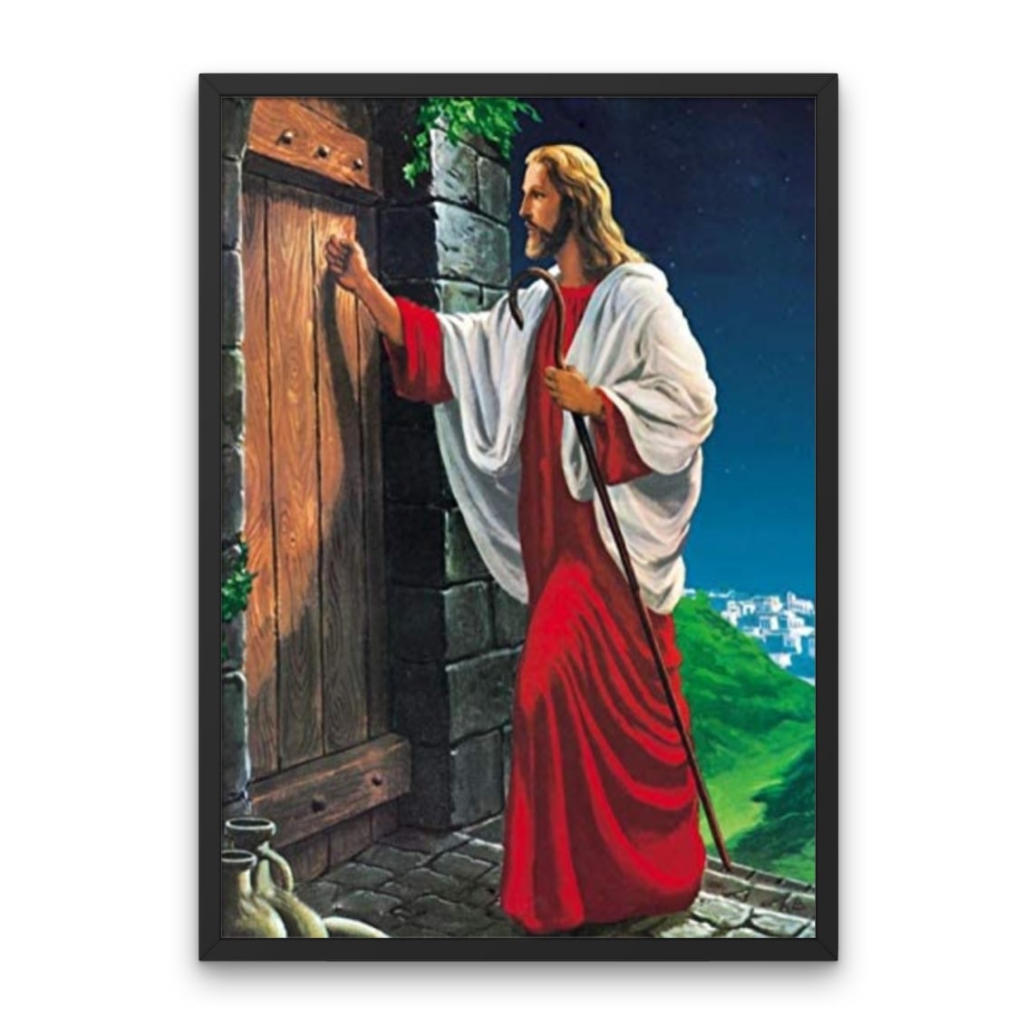 Jesus knackar på dörren