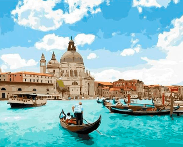 Canal Grande i Venedig