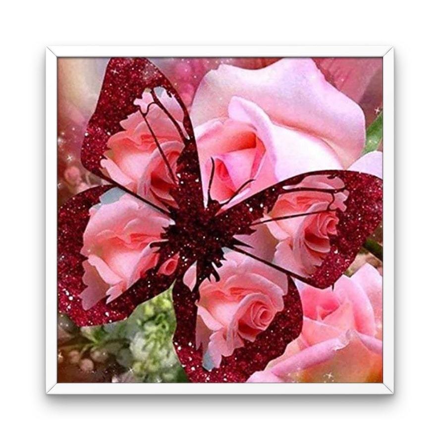 Rosa fjärilar
